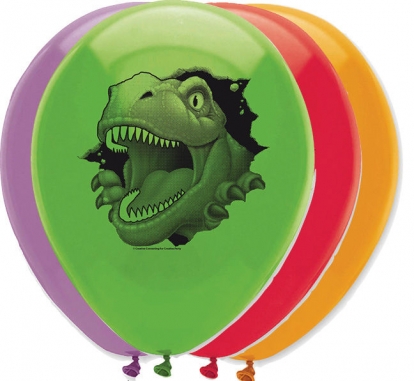 Baloni "Dinozaurs Dins" (6 gab/ 30 cm)